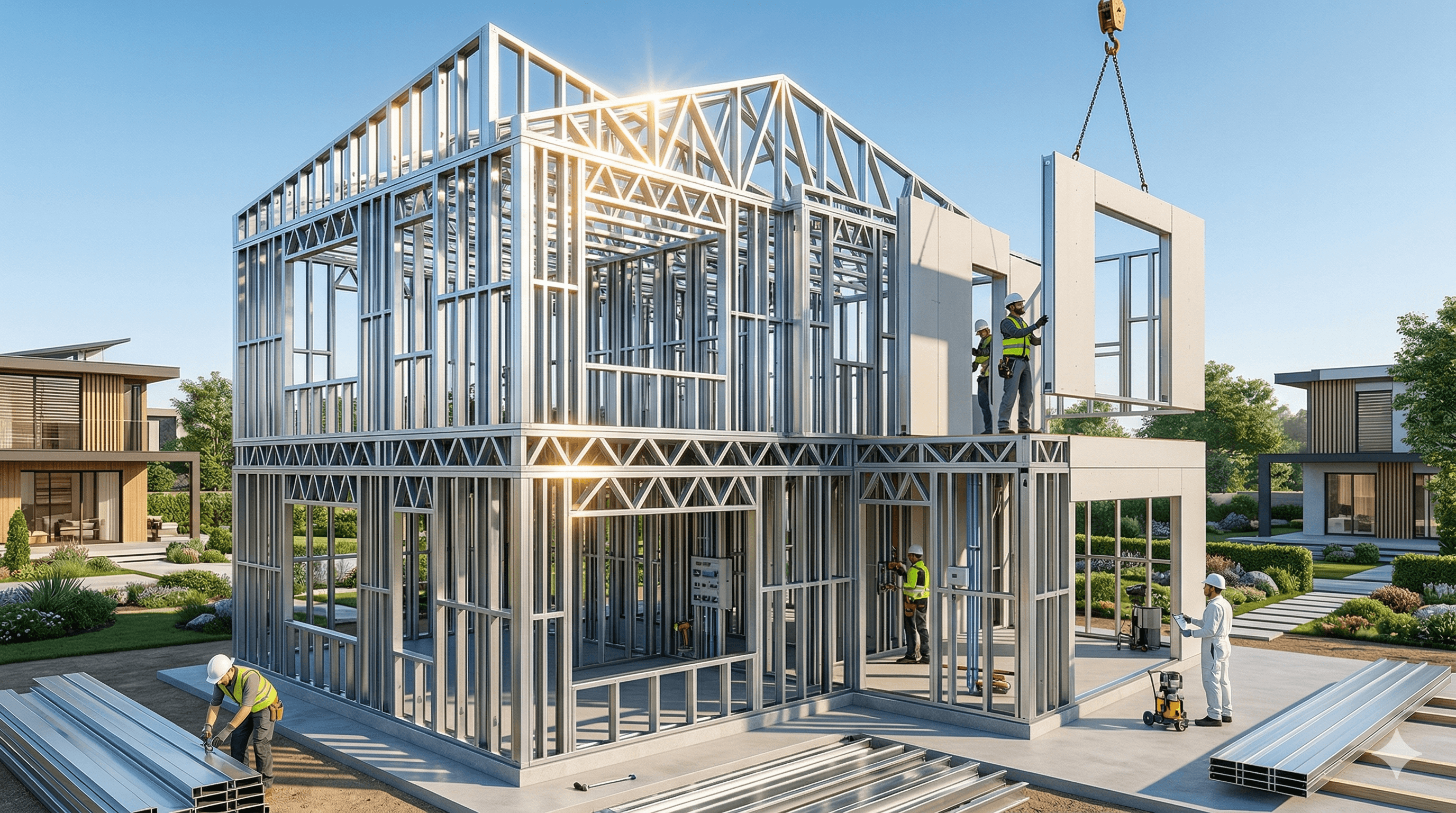 Estrutura Light Steel Frame